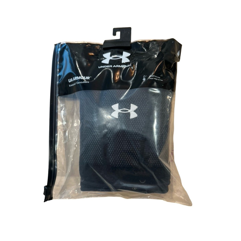 Under Armour UA Adult Volleyball Black Knee Pads One Size Fits Most New